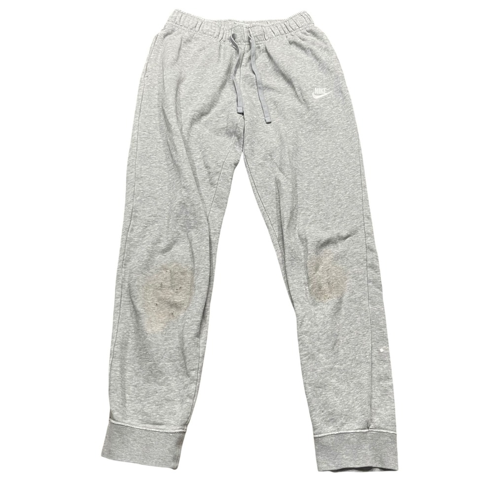 Nike Sportswear Essential Fleece Joggers Heather Gray Womens Small